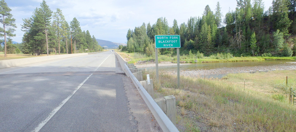 GDMBR: North Fork of the Blackfoot River.
